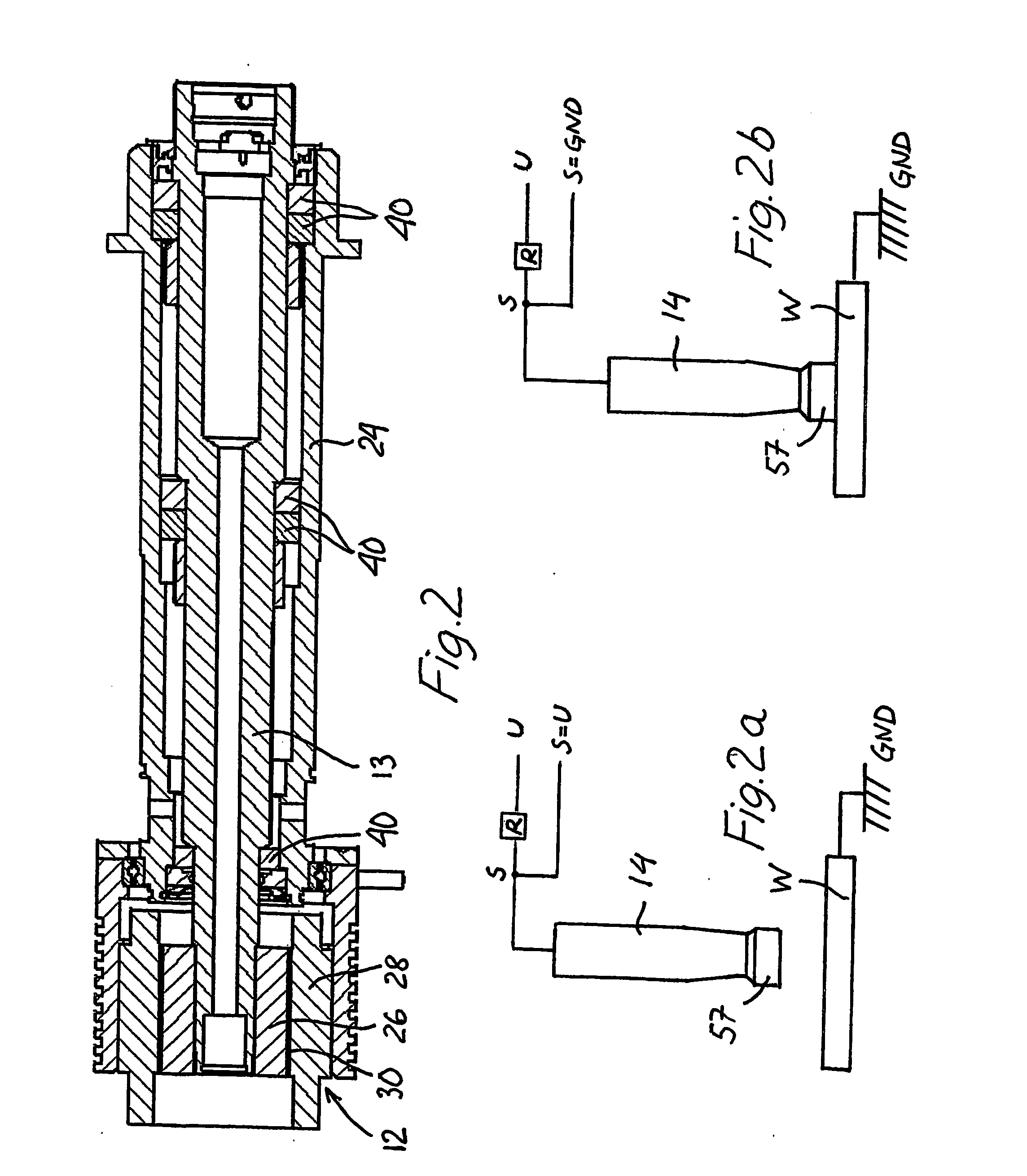 Method and apparatus for measuring a depth of holes in composite-material workpieces being machined by an orbiting cutting tool