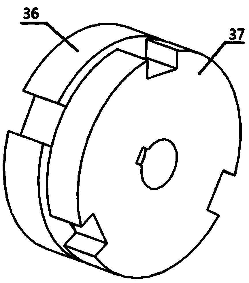 Double-column self-reconfigurable modular robot