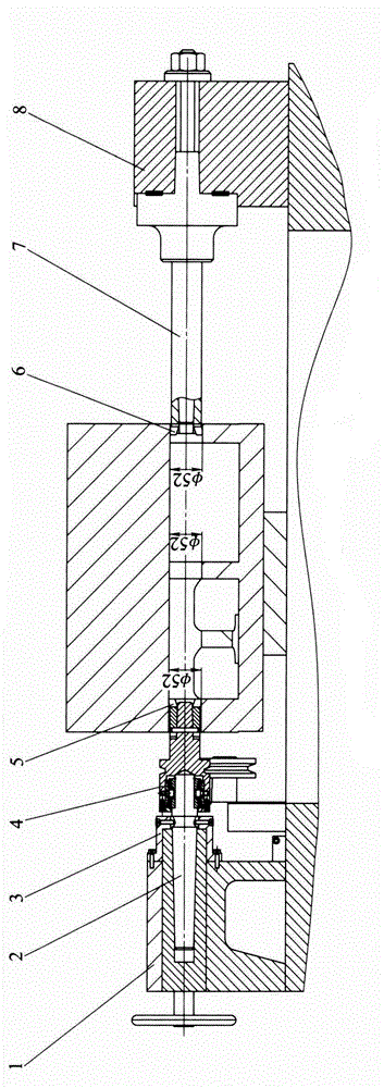 One-lathe double-end hole boring machine