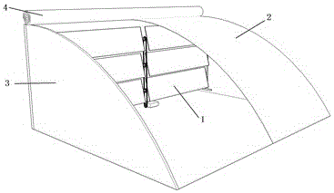 Greenhouse with adjustable light reflection device