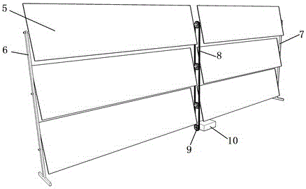 Greenhouse with adjustable light reflection device