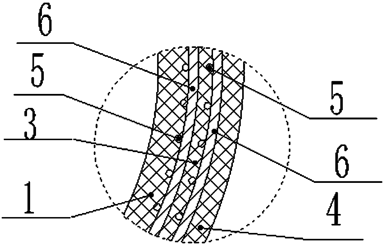 Multi-layer framework reinforced plastic composite pipe