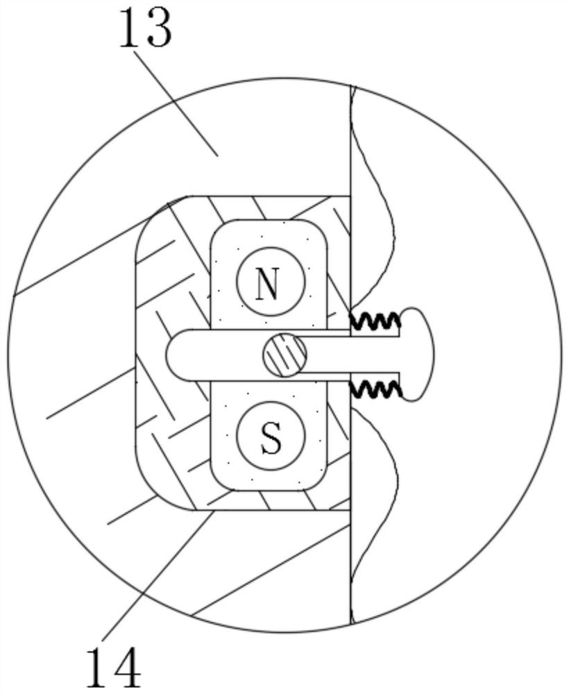 Fixed-length cutting and dust removing device for LED lamp manufacturing