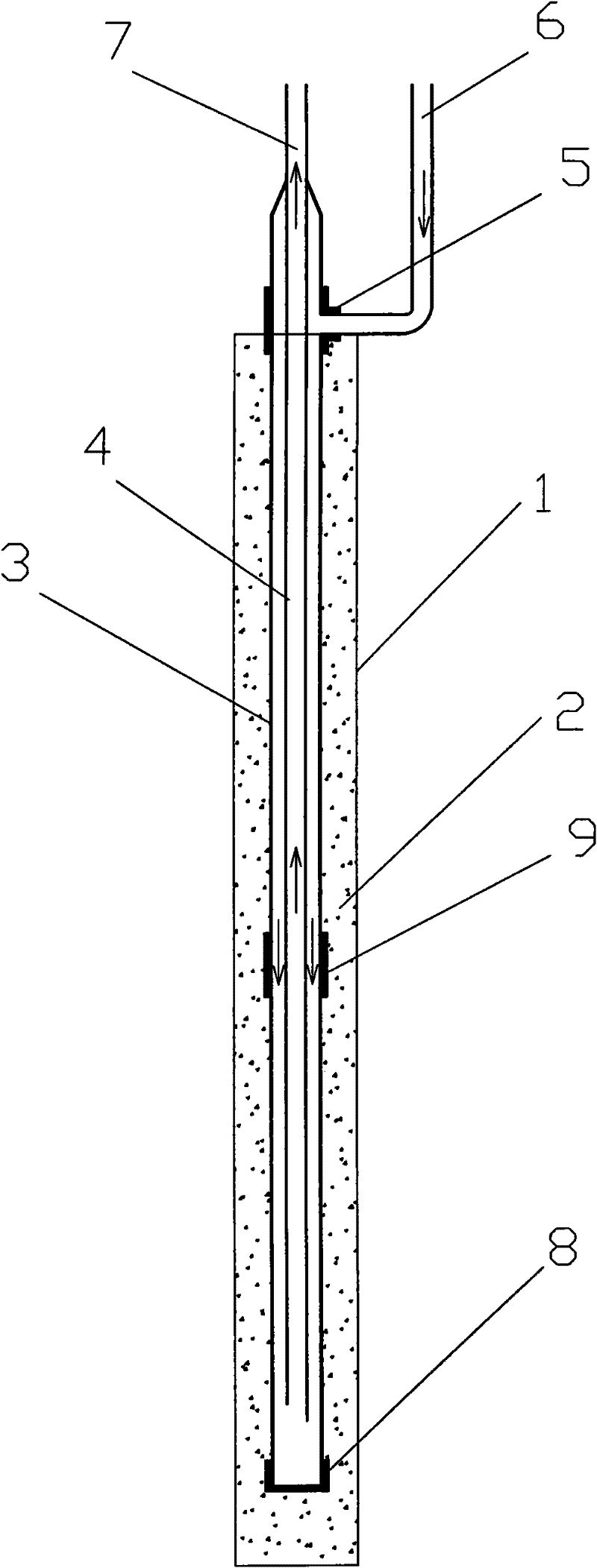 Tube heat exchange tube