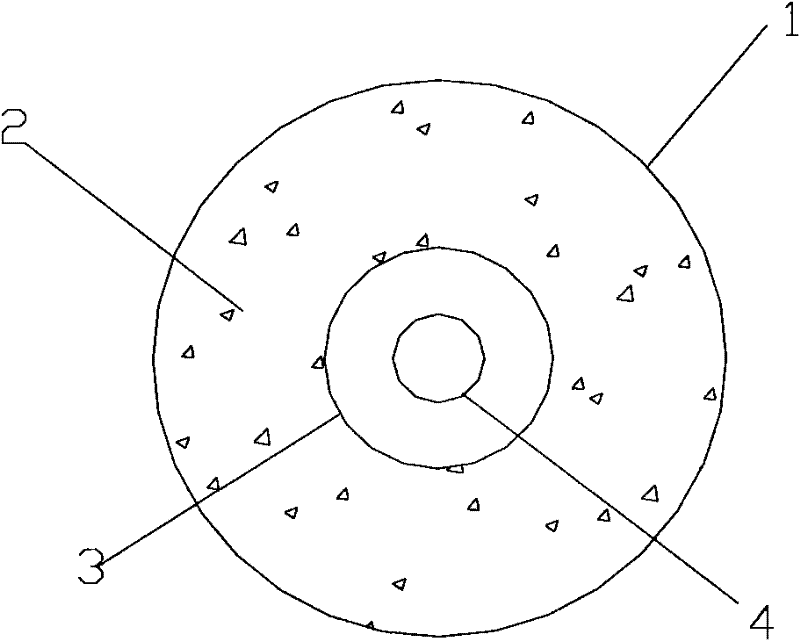 Tube heat exchange tube