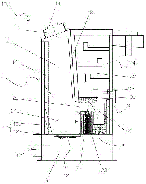 Solid fuel burning stove