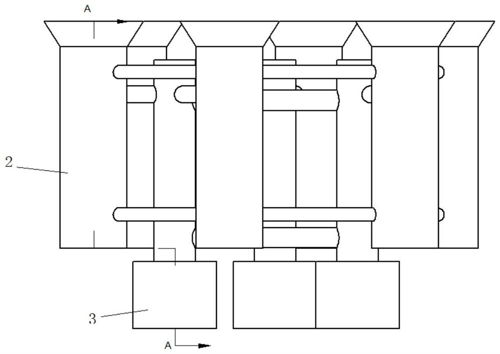 Pile holding frame, and high-rise pile cap foundation installation system suitable for very shallow water areas