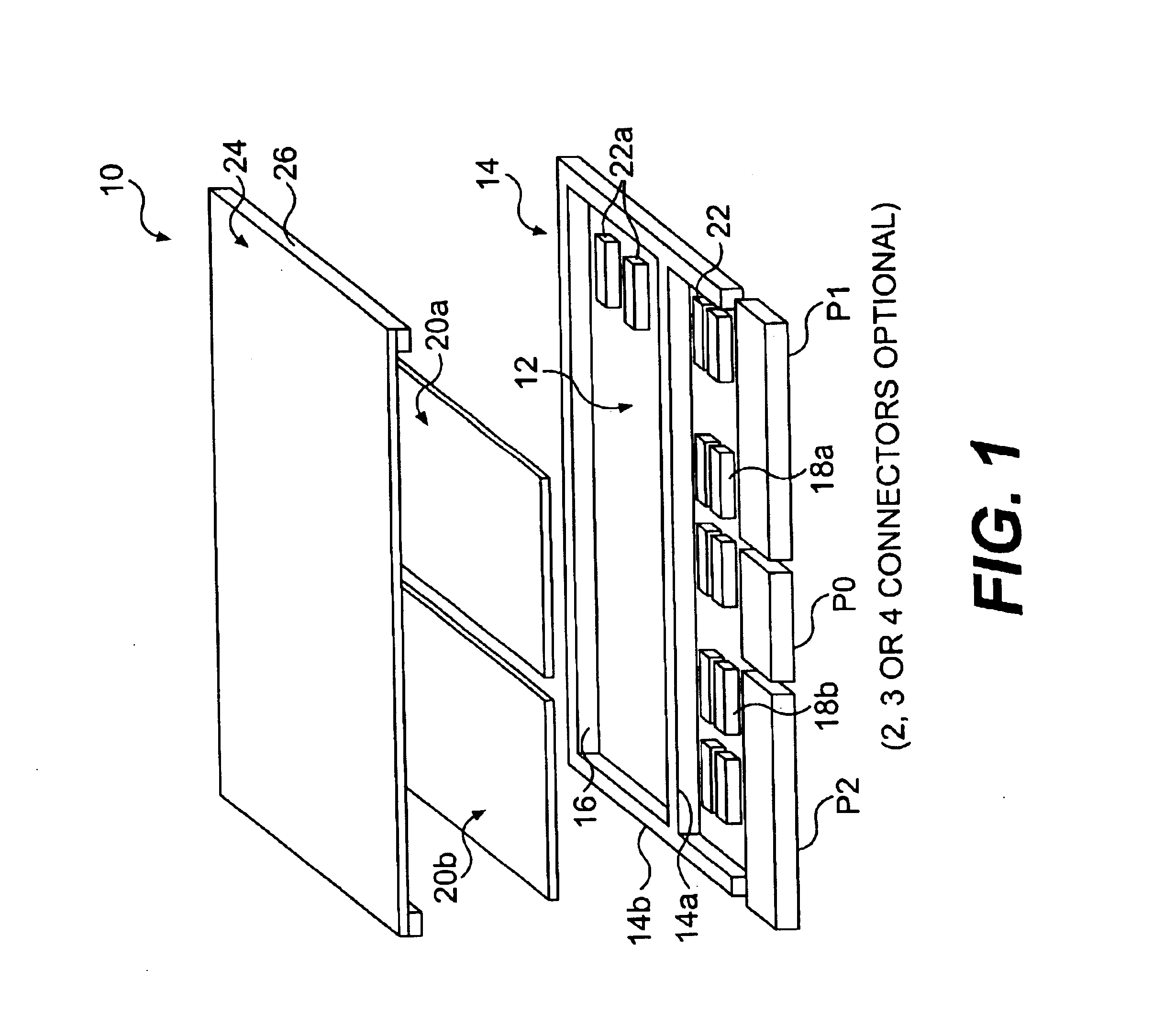 VME circuit host card with triple mezzanine configuration