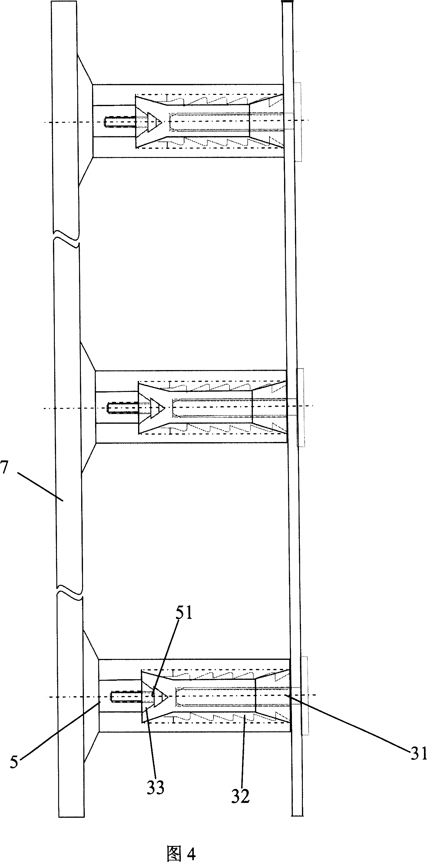 Insulation curtain wall and its construction method