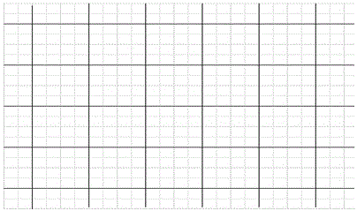 Rectangular region based method for quickly positioning roads bus points belong to