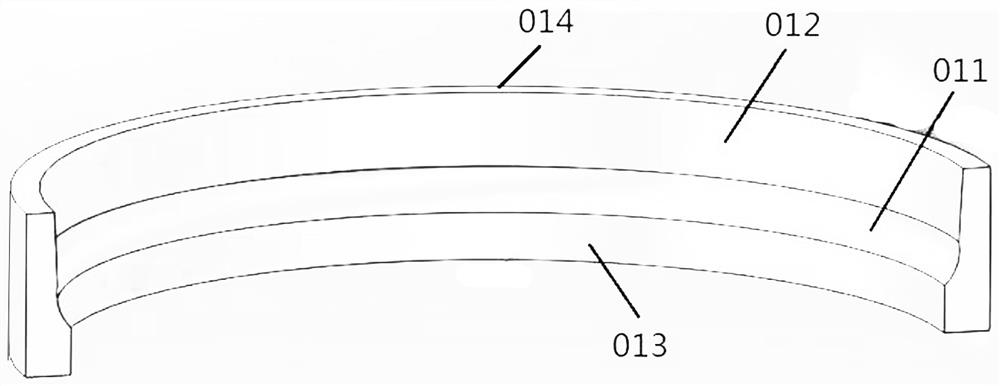 Lubricating process suitable for spaceflight low-speed bearing