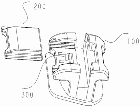 A self-locking bracket