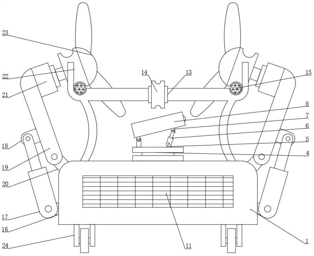 Remote intelligent diagnosis device for power transmission line monitoring equipment