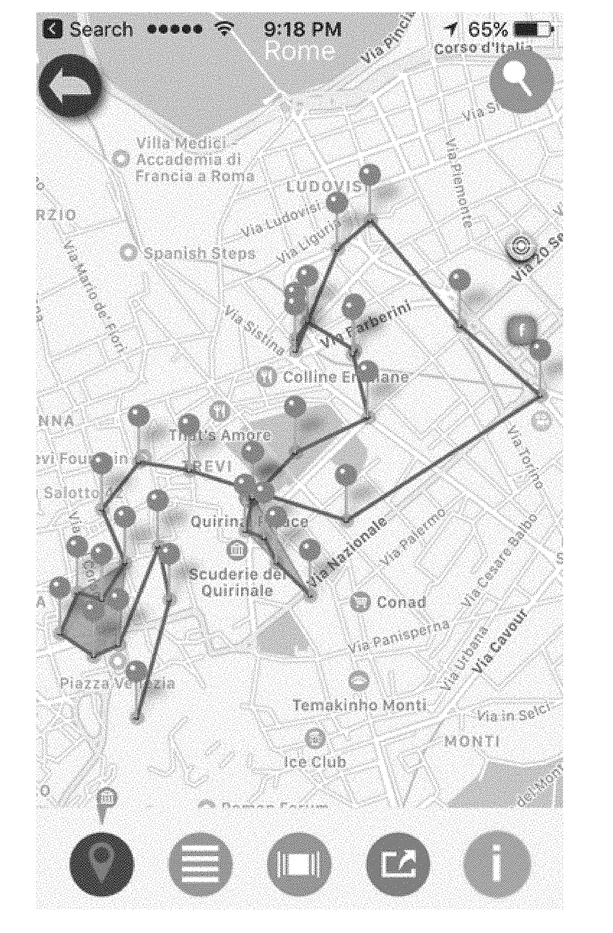 Systems and Methods for Providing Near Best Itinerary Planning for Touring Locations Based on User Interests.