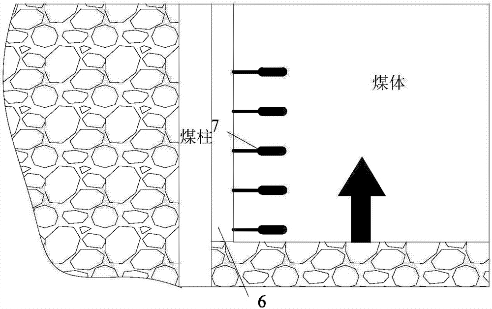 Construction method for drilling depressurization hole in gob-side mining roadway