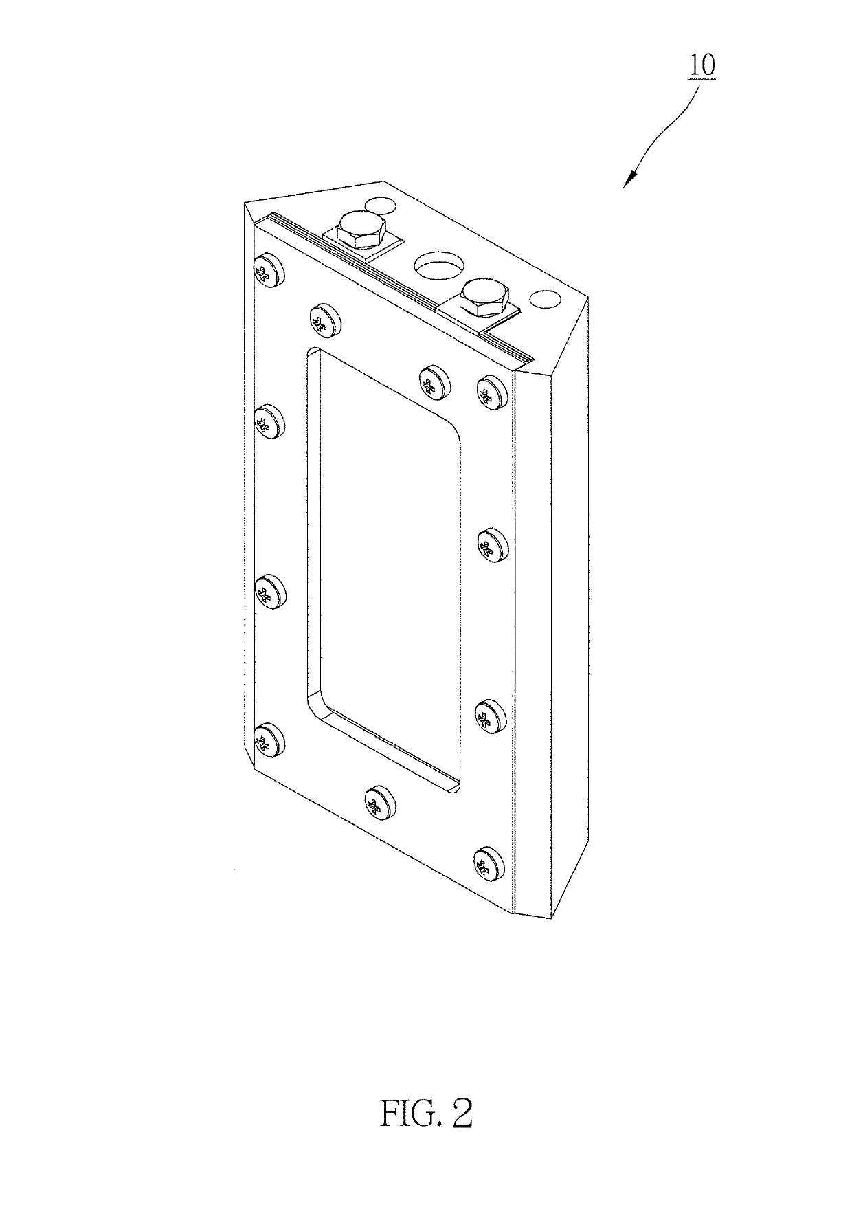 Modular fuel cell structure, casing of the same, and fuel cell system