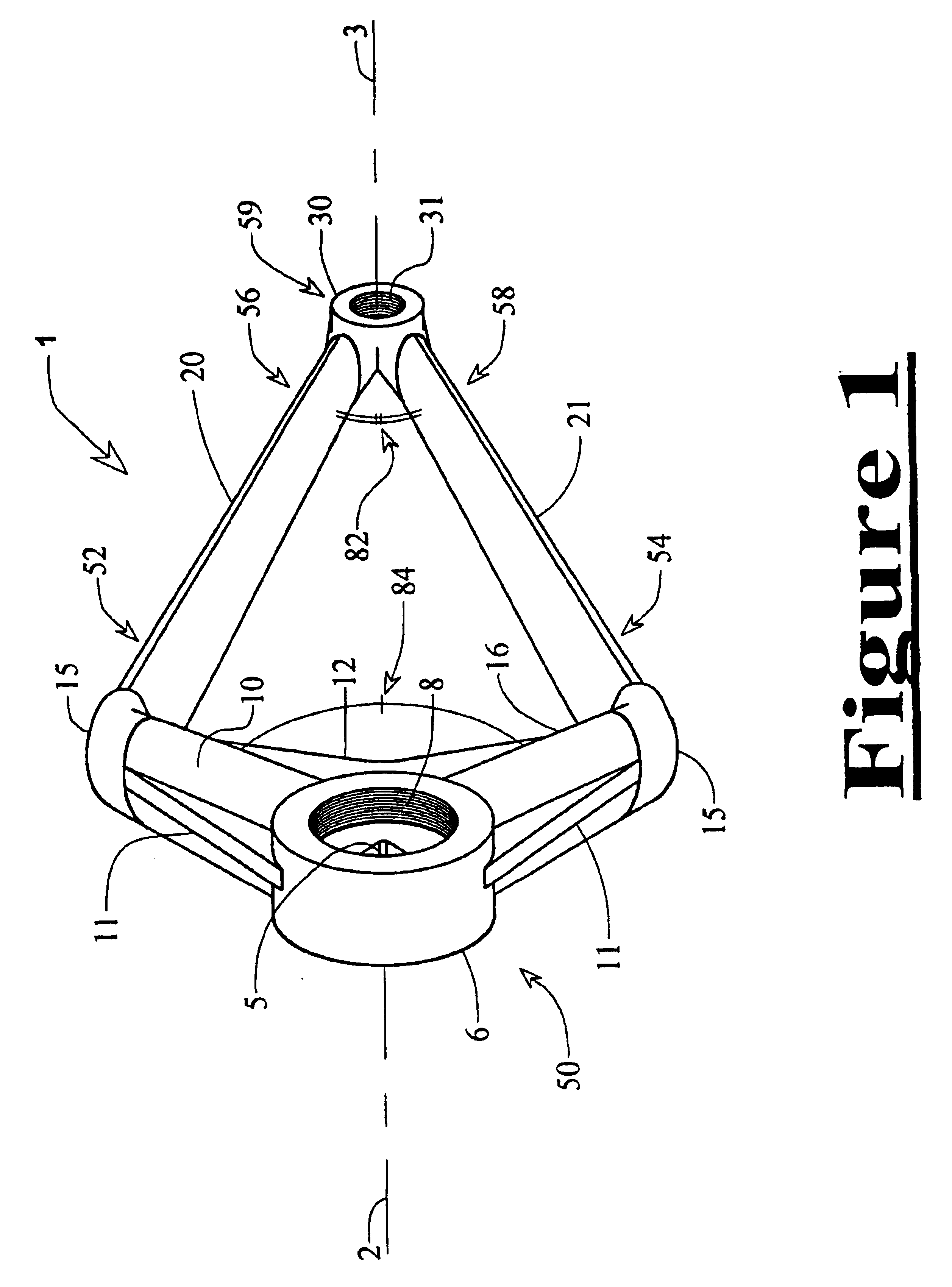 Triangulated bicycle pedal support structure