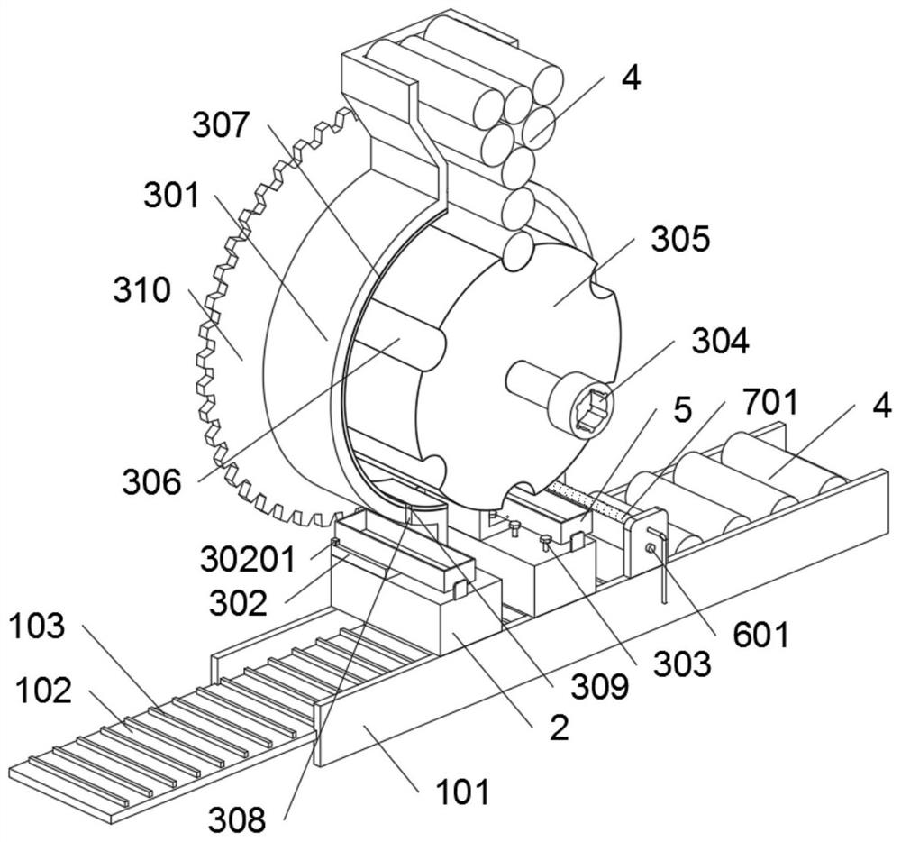 Uniform anti-rolling conveying mechanism for round pipe production and machining