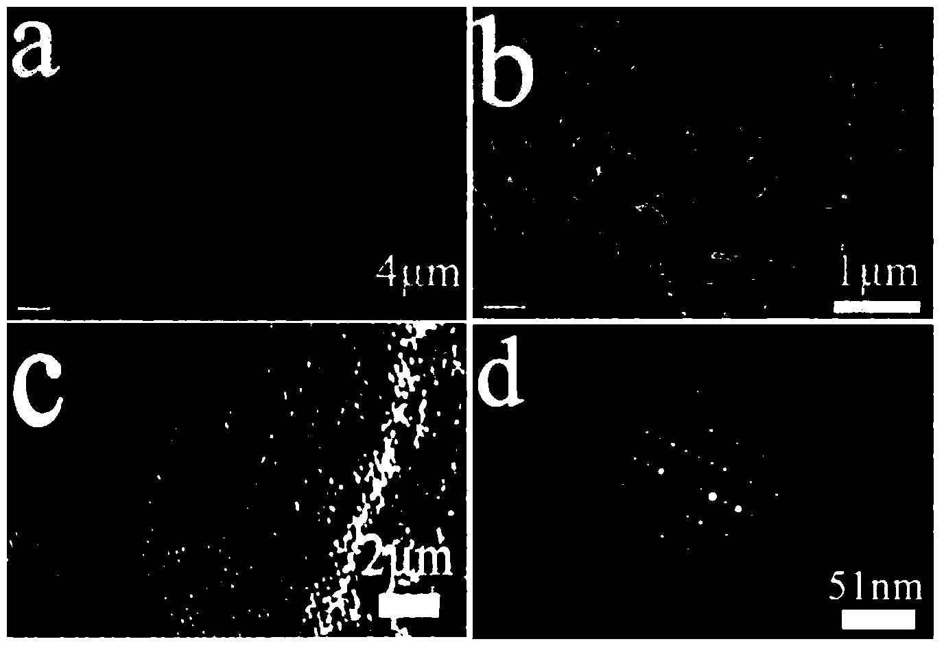 Preparation method and application of spherical tin sulfide consisting of nanorods