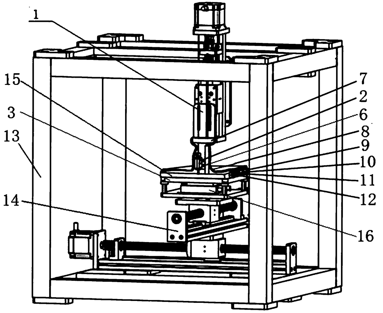 Metal filament additive manufacturing device