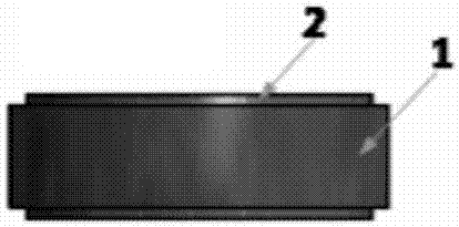 Coupling coil and magnetic core structure used for underwater wireless charging and underwater wireless charging system