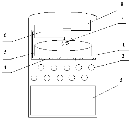 Pest catching and killing device