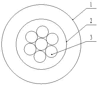 Heat-resisting anti-flaming insulated cable