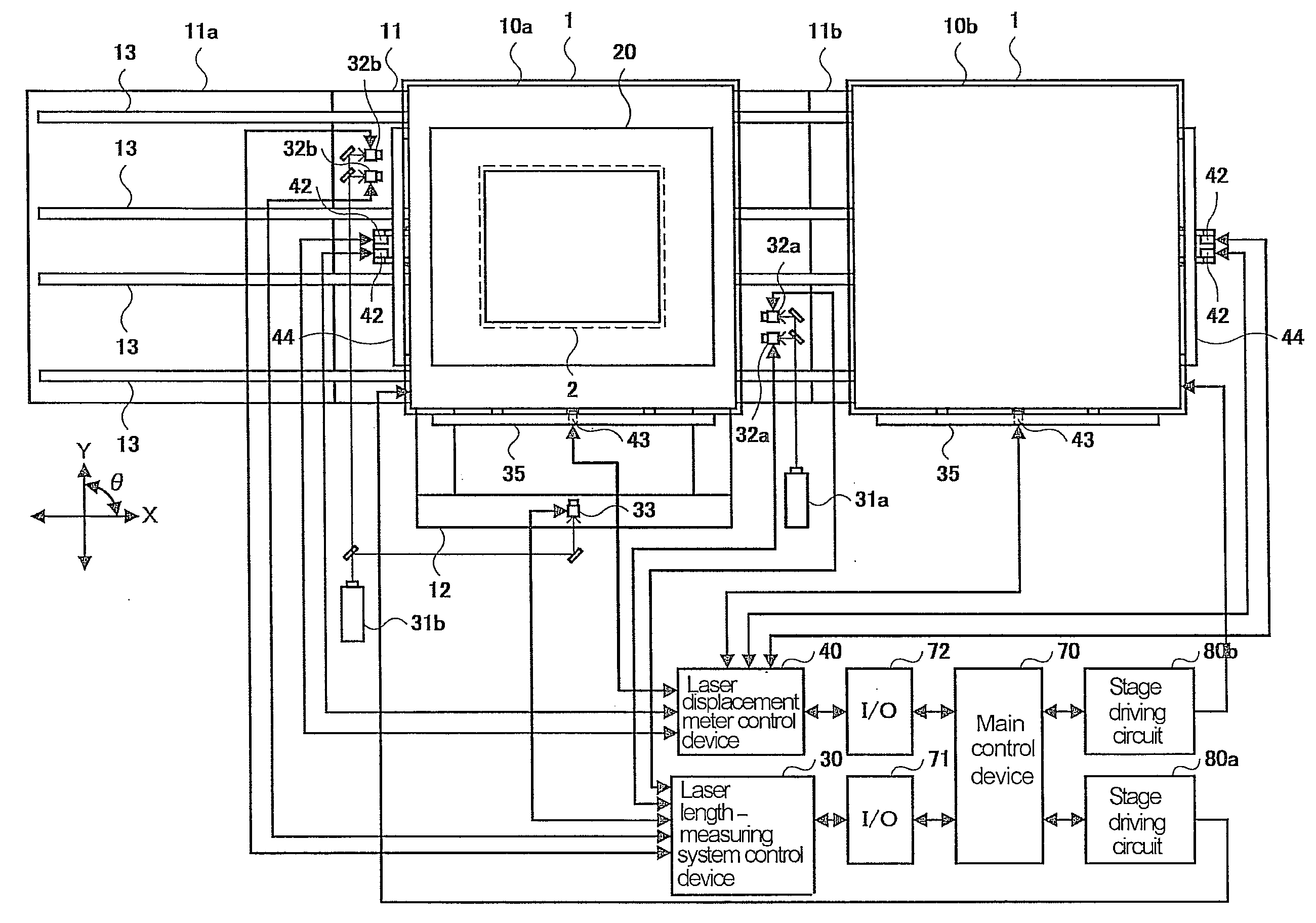 Exposure apparatus, exposure method, and method for manufacturing display panel substrate