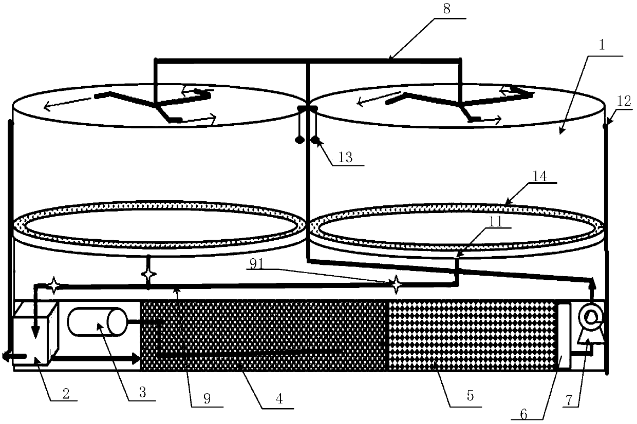 Indoor recirculating aquaculture system