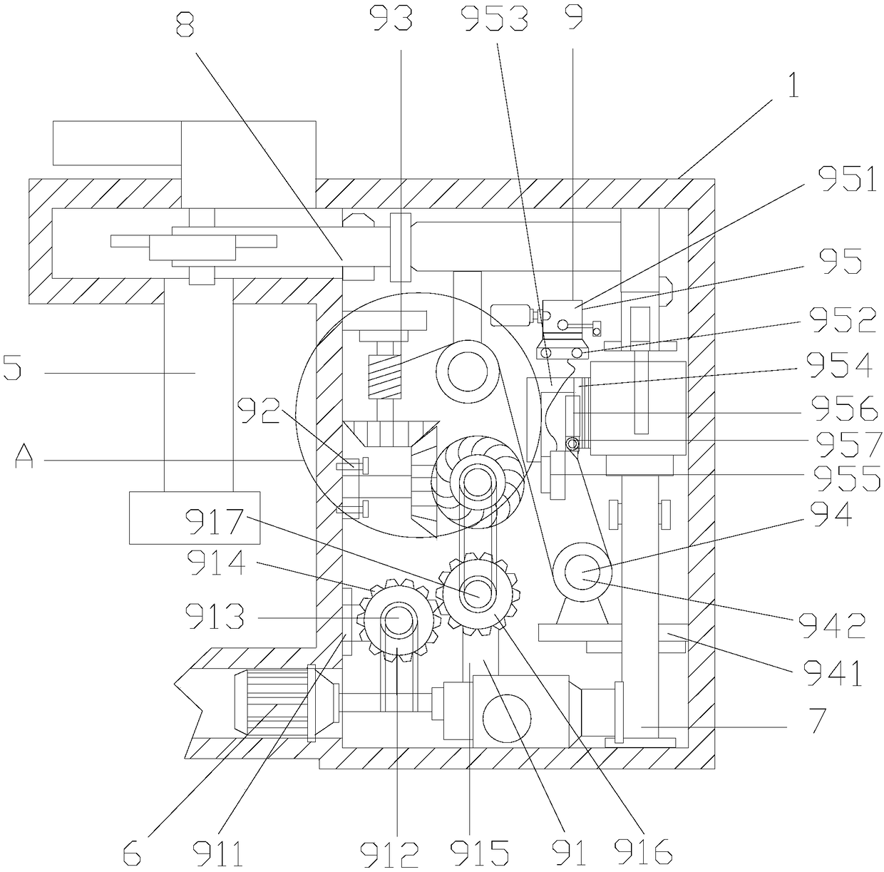 Fracturing equipment instrument and meter detecting device