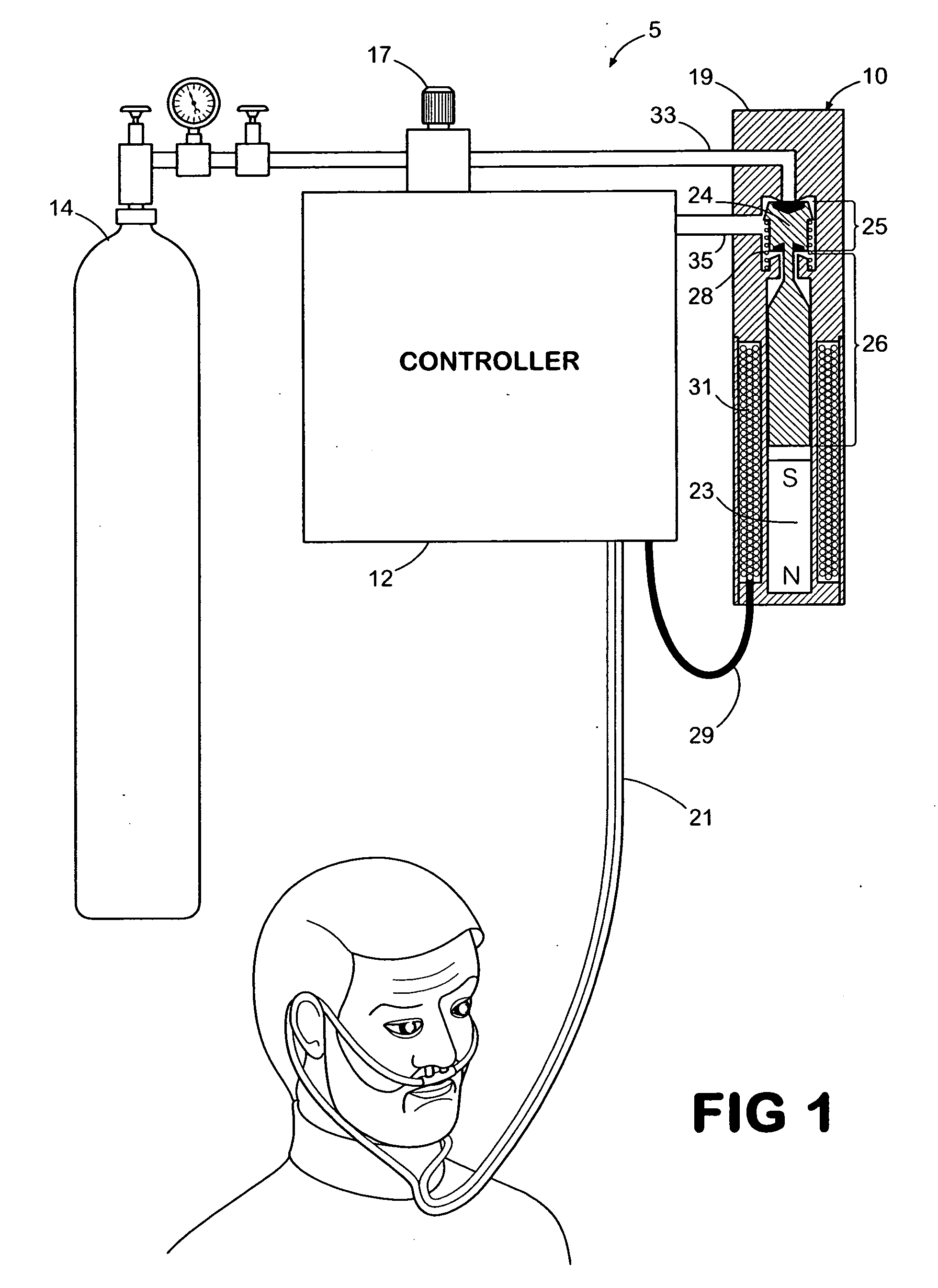 Gas conserving device