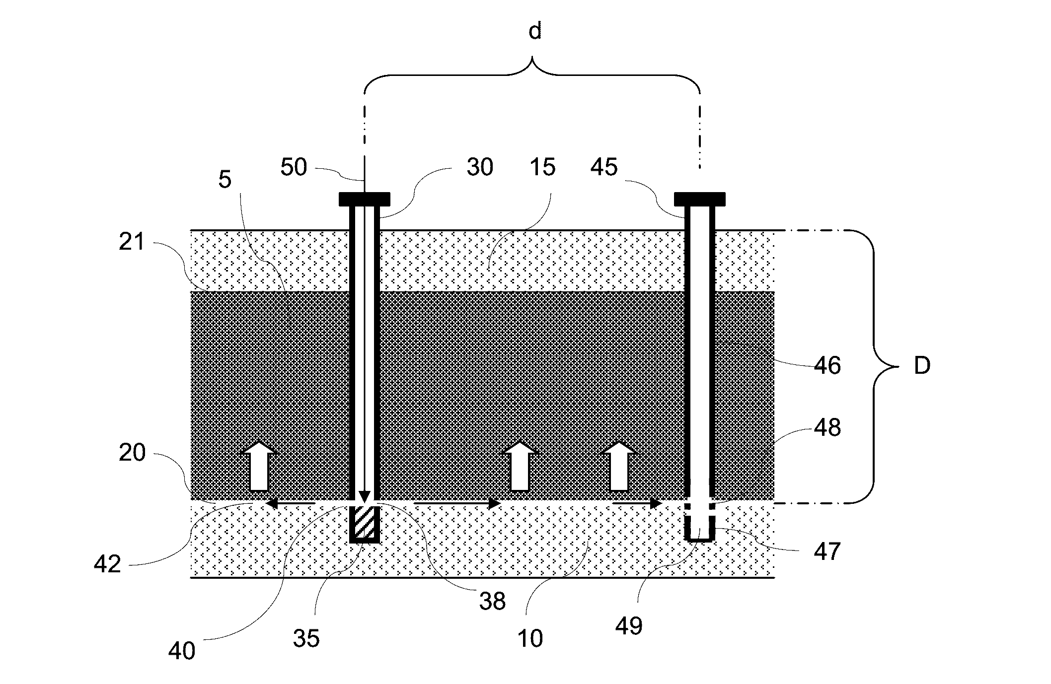 Multi-well solution mining exploitation of an evaporite mineral stratum