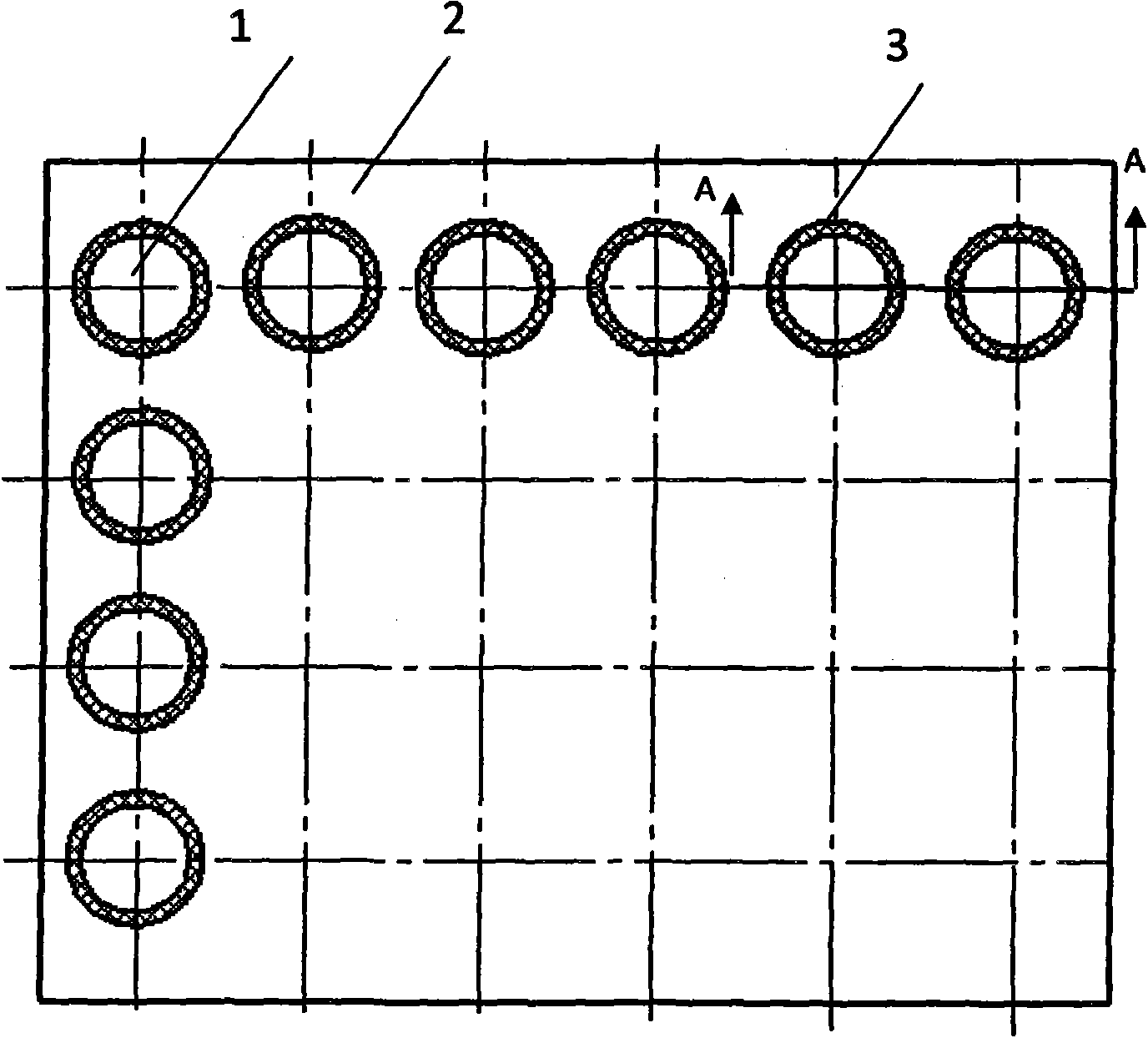 Metal ceramic composite wear-resistant material and preparation method thereof