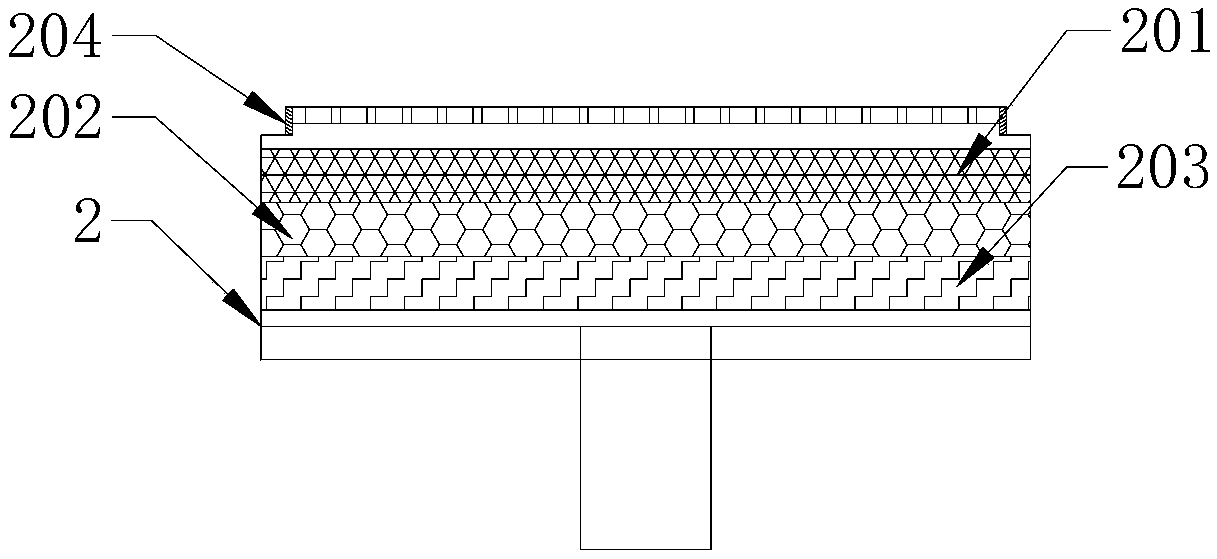 Environment-friendly cleaning device of dyeing machine filter screen