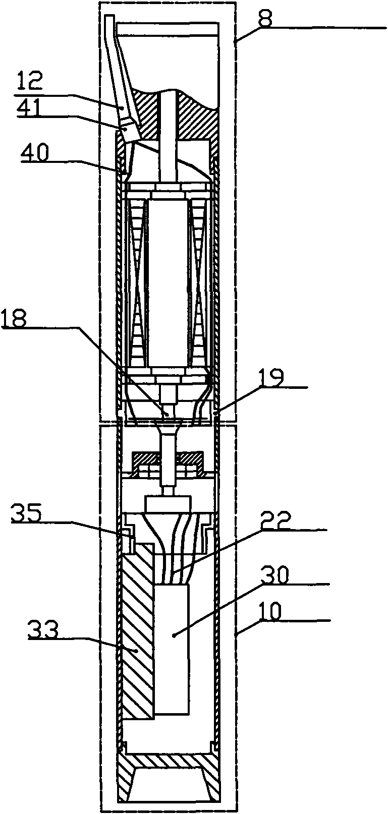 Submersible servodrive system