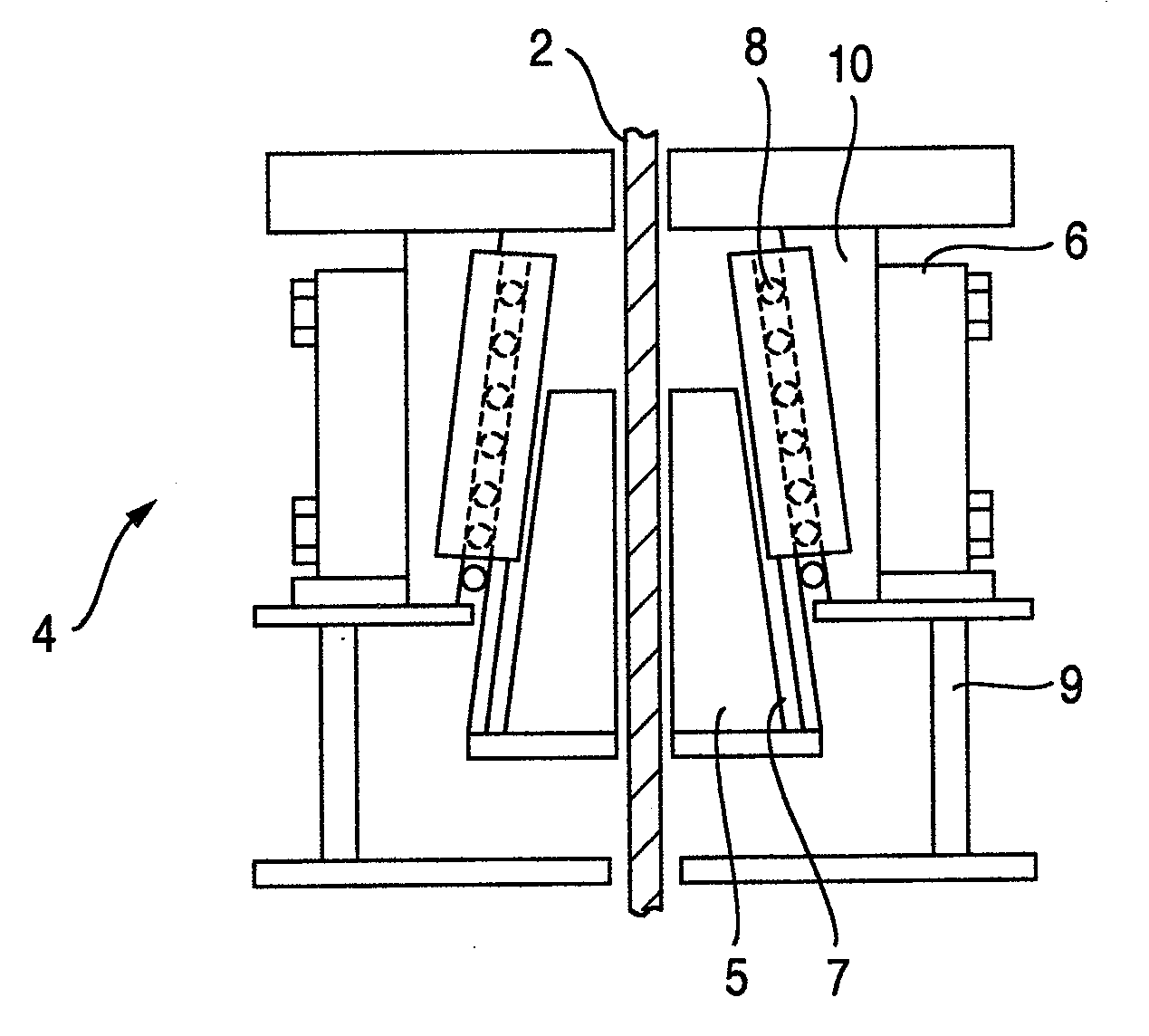 Brake Shoe for Elevator Emergency Stop