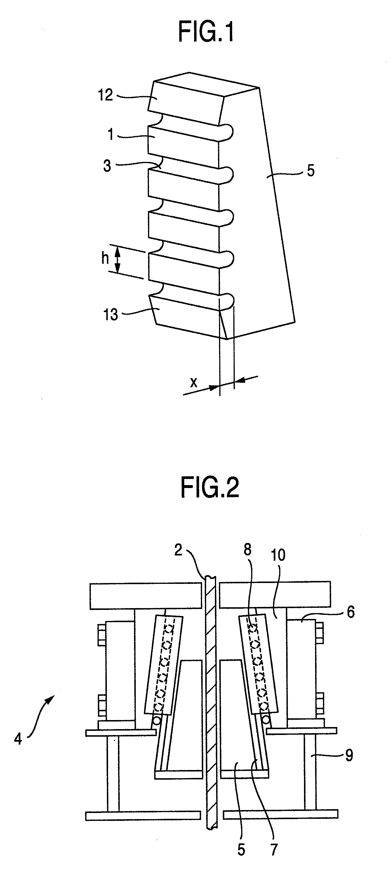 Brake Shoe for Elevator Emergency Stop