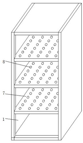 Electrical automation control box with double-heat-removal effect