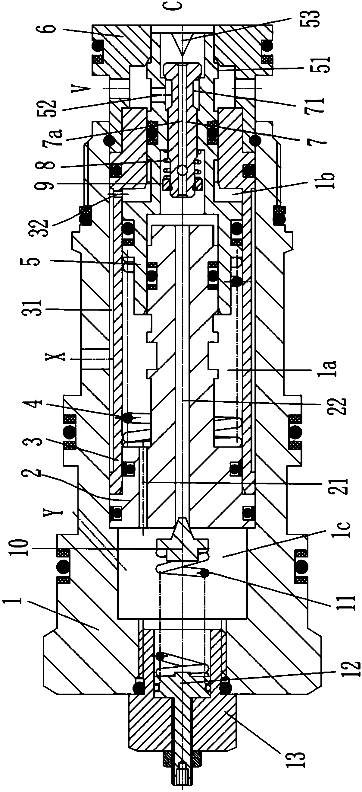 Cartridge balance valve