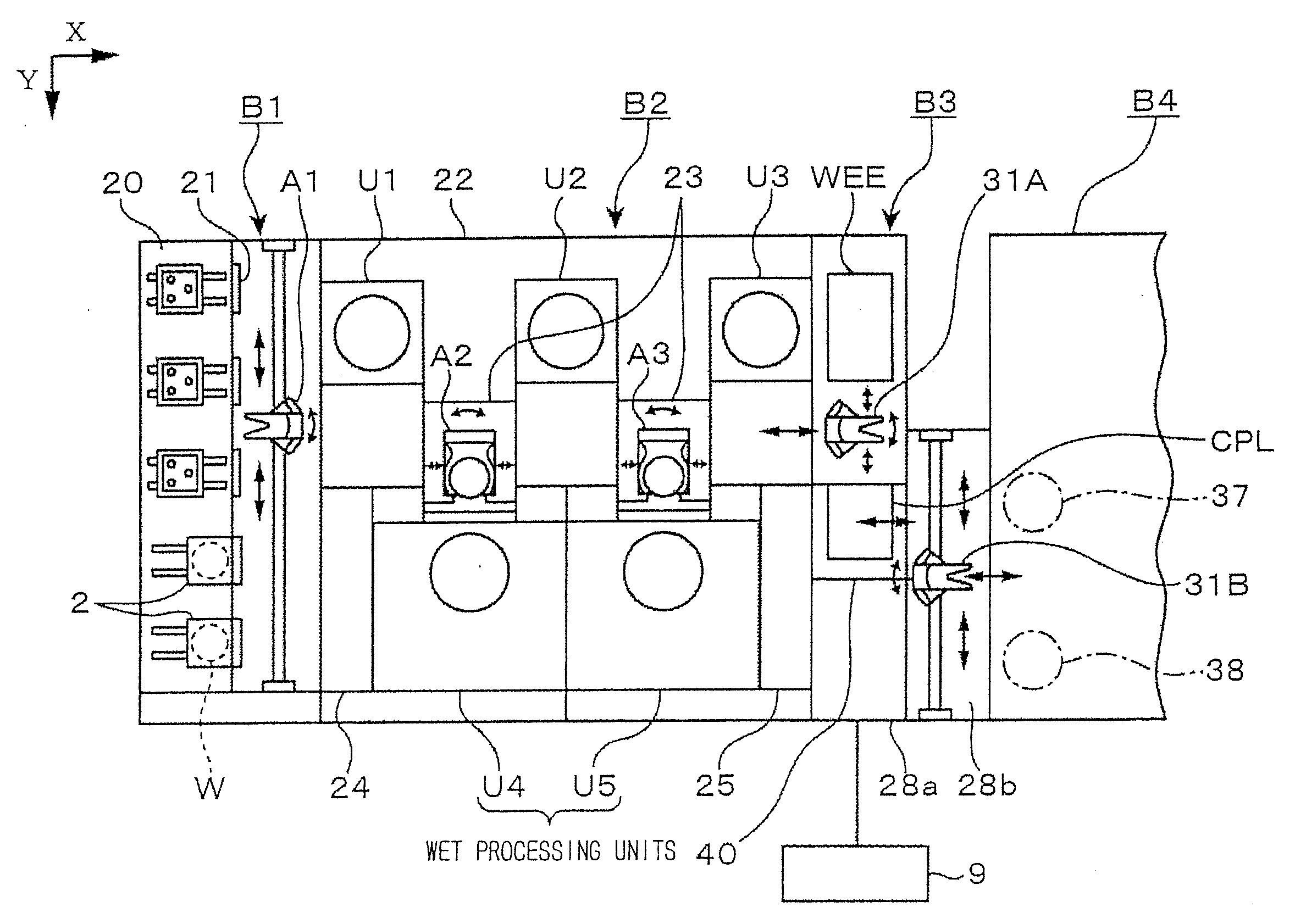 Coating and developing method, coating and developing system and storage medium