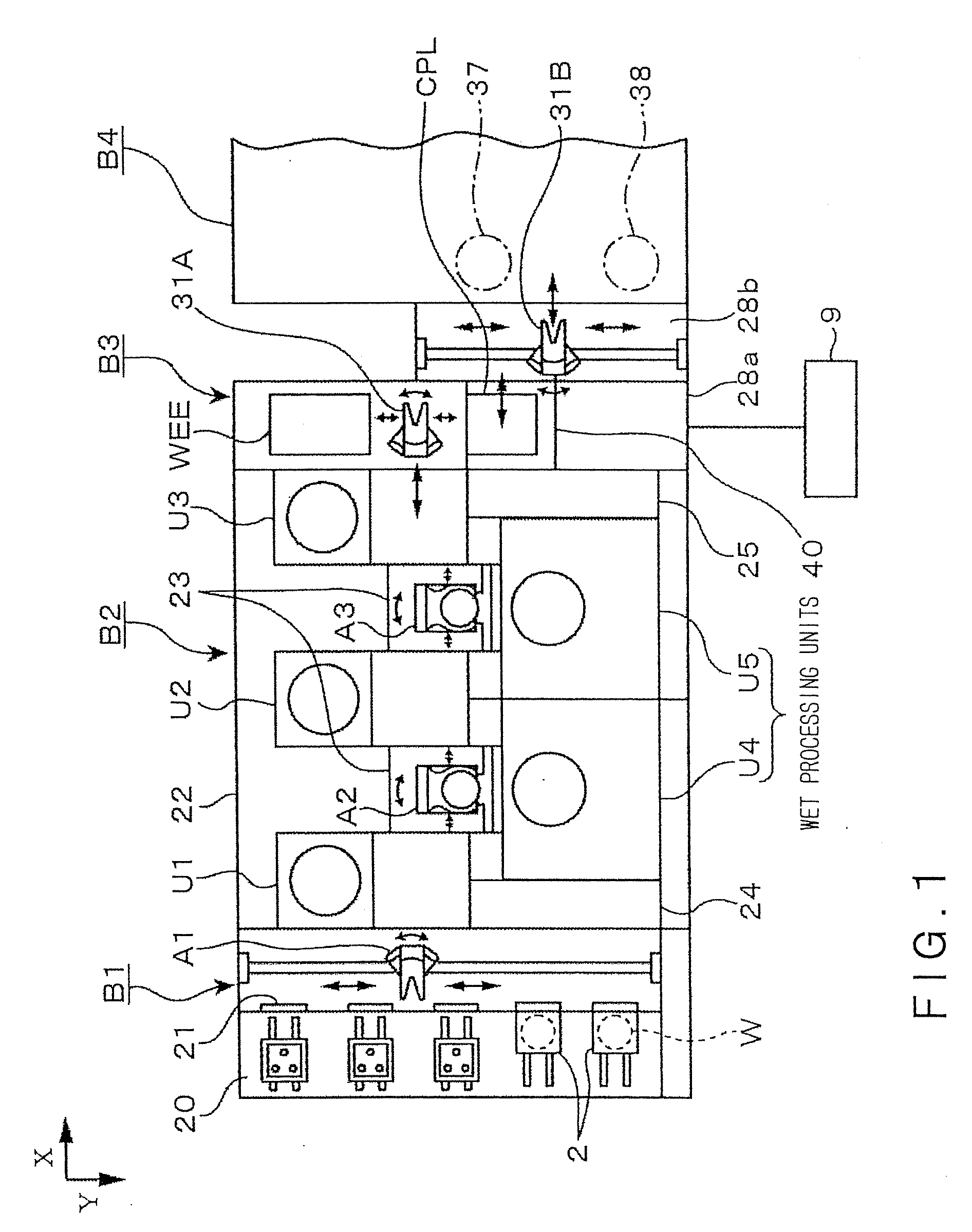 Coating and developing method, coating and developing system and storage medium