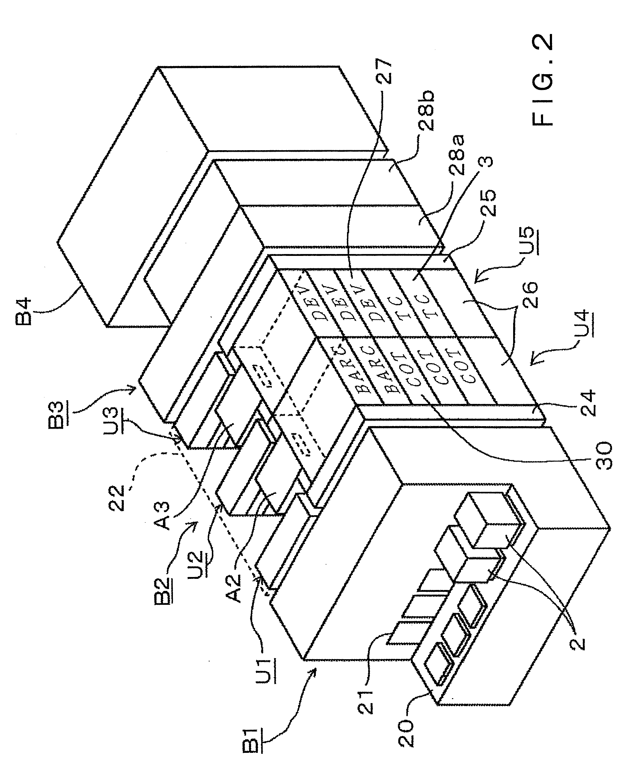 Coating and developing method, coating and developing system and storage medium