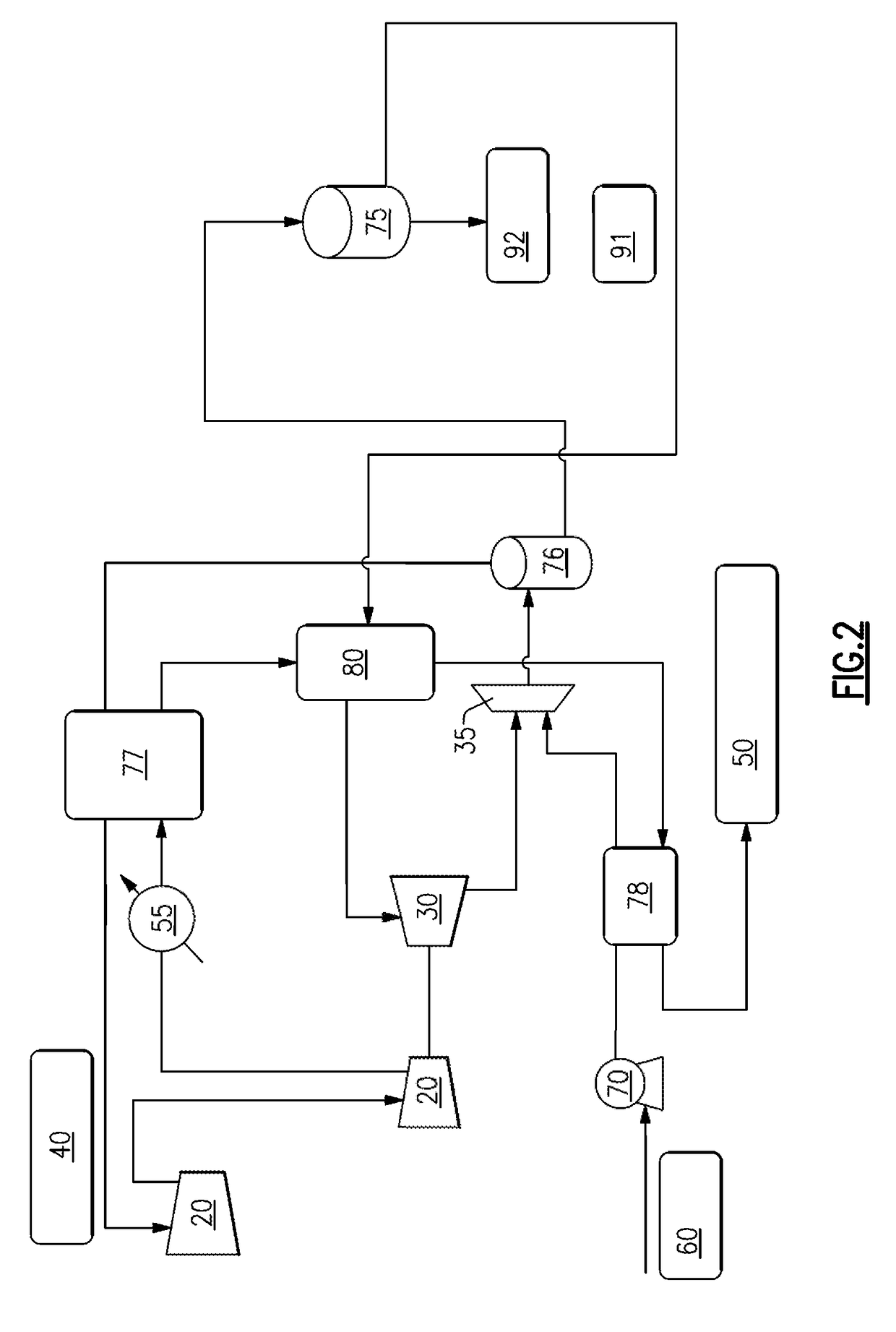 Water desalination system and method for fast cooling saline water using turbines