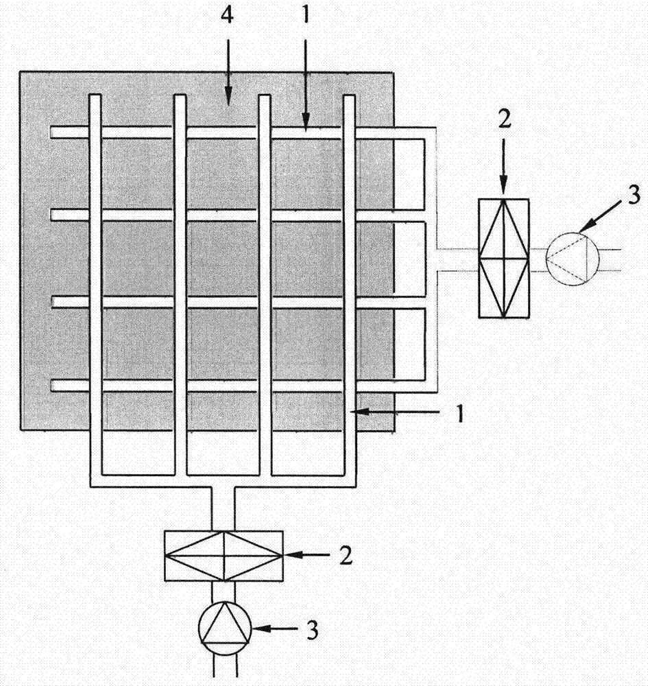 Microorganism negative-pressure surface soil reinforcement method