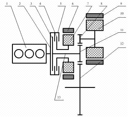 Range extended electric vehicle power system