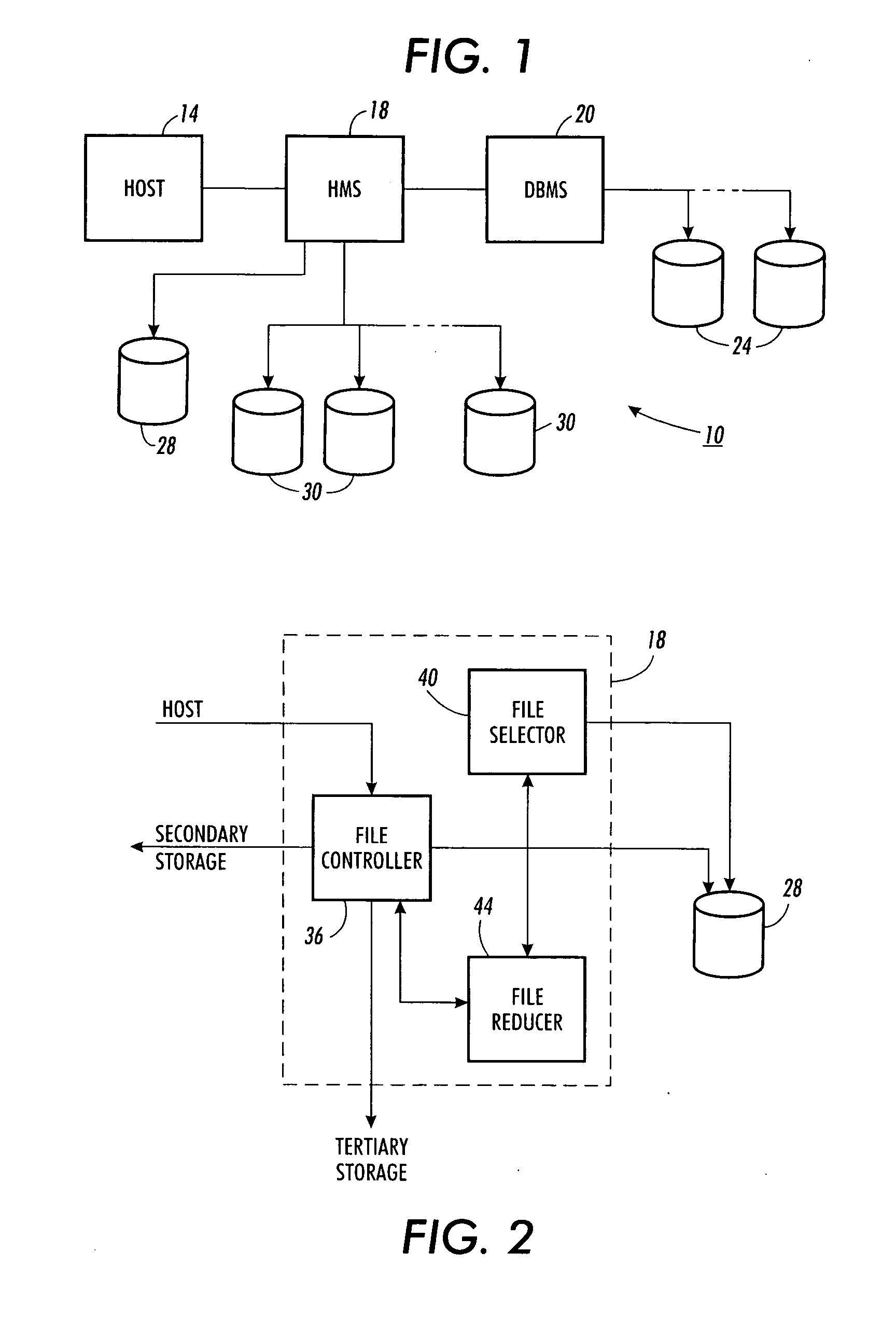 Method and system for managing image files in a hierarchical storage mangement system