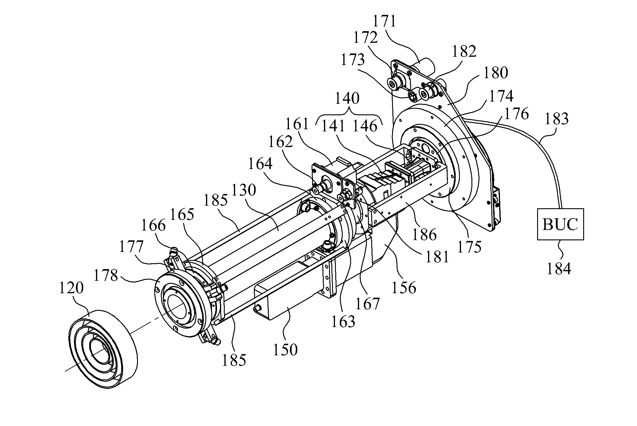 Satellite vsat antenna for transmitting/receiving multiple polarized waves