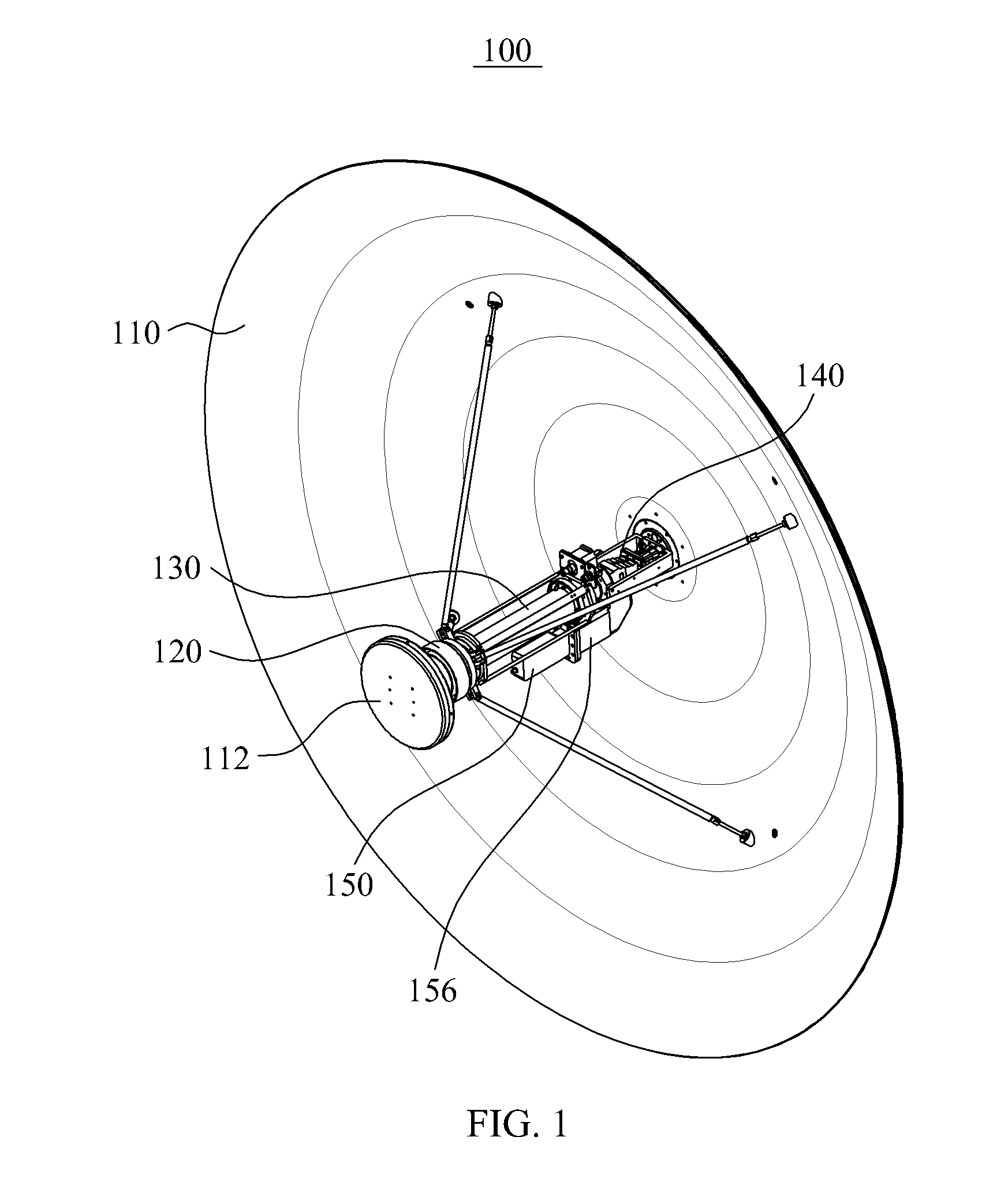 Satellite vsat antenna for transmitting/receiving multiple polarized waves