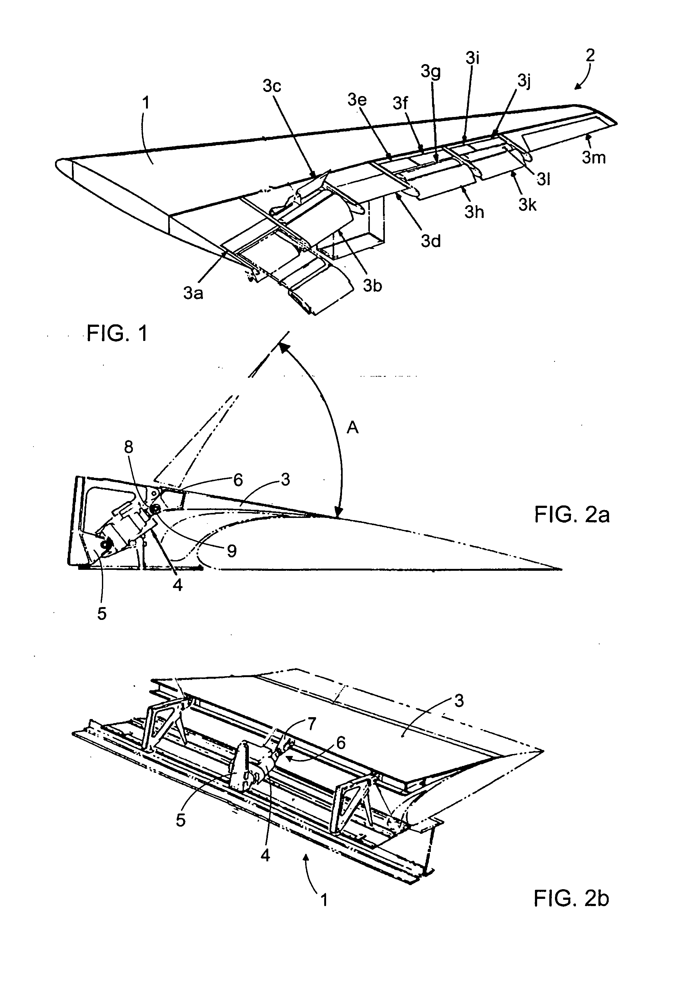 Pivoting panel for aircraft, and composite support piece