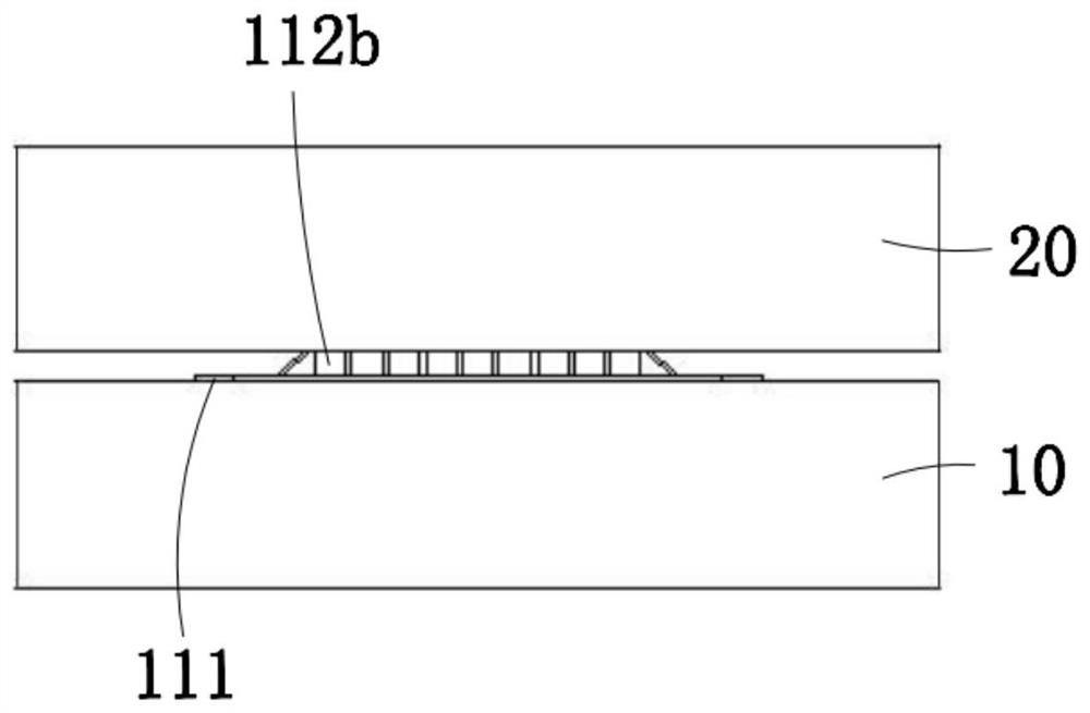 Waveguide interface structure